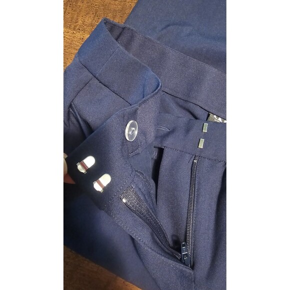 INC International Concepts Womens Mid Rise L-Pocket Straight Pants 2PS Blue NWT - Picture 15 of 15